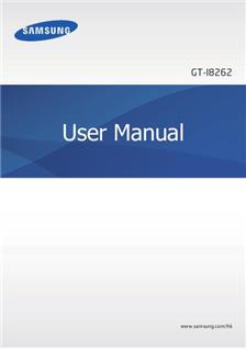 Samsung Galaxy Core manual. Tablet Instructions.